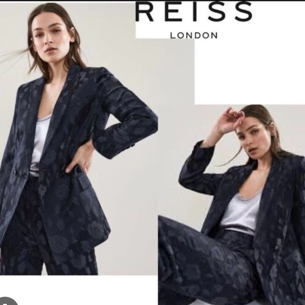 Reiss Women's Navy Jacket